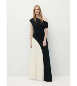 Sheike Celine Maxi Dress Black Contrast Size 16 for rent on The Volte - image 1