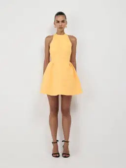 Sheike Sardinia Mini Dress Yellow Size 10 for rent on The Volte - image 1