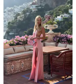 Natalie Rolt Winona Gown Blossom Pink Size 10 for rent on The Volte - image 3