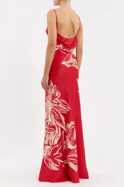 Rebecca Vallance Tallara Maxi Dress Red Size 8 for rent on The Volte - image 3