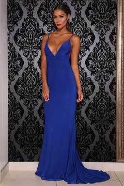 Abyss by Abby Chile dress in blue size 10 for rent on The Volte - image 1