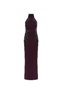 Rebecca Vallance Beatrice Maxi Gown Blackberry Size 10 for rent on The Volte - image 3