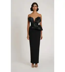 Eliya The Label Auri Gown Black Size 12