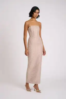 Eliya The Label Peyton Maxi Dress Sequin Size XS / AU 6 for rent on The Volte - image 4
