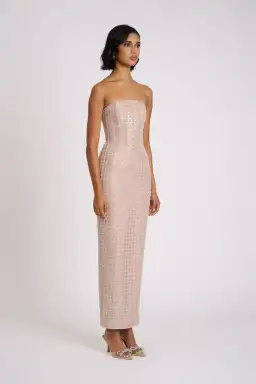 Eliya The Label Peyton Maxi Dress Sequin Size XS / AU 6 for rent on The Volte - image 3