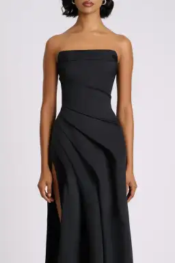 Eliya The Label Deanna Maxi Gown Black Size S / Au 8 for rent on The Volte - image 3