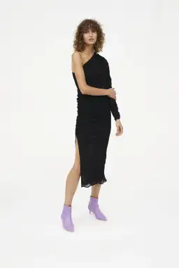 Manning Cartell  Zero Gravity Midi Dress Black Size 4 for rent on The Volte - image 2