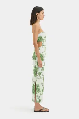 Sir Gardella Strapless Midi Dress for rent on The Volte - image 4