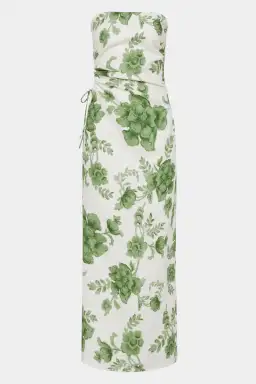 Sir Gardella Strapless Midi Dress for rent on The Volte - image 6