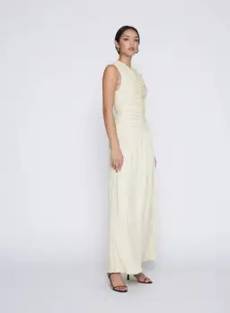 ANNA QUAN Fleur Maxi Dress Vanilla Cream 8  for rent on The Volte - image 7