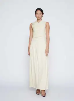 ANNA QUAN Fleur Maxi Dress Vanilla Cream 8  for rent on The Volte - image 6