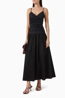 Anna Quan Mira Maxi Dress Noir Black Size AU  8  for rent on The Volte - image 2