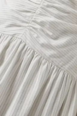 ANNA QUAN Arabella Maxi Dress Taupe Stripe 8 for rent on The Volte - image 9