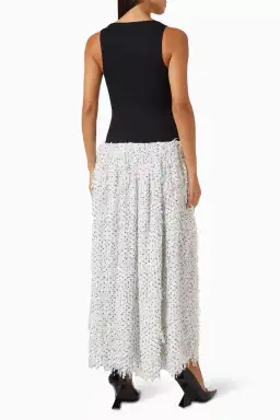 ANNA QUAN Leni Dress Spot Fringe 6 for rent on The Volte - image 3