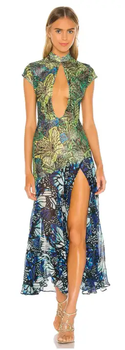 Kim Shui Lace Butterfly Dress Multi Size S / AU 8 for rent on The Volte - image 1