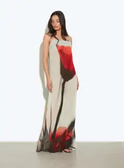 Rat & Boa Luciana Maxi Dress Floral Size M / AU 10