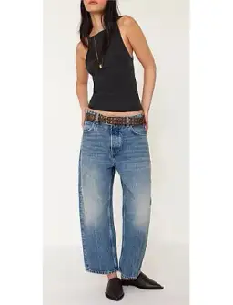 Deep Trance Dropped Boyfriend Jean
