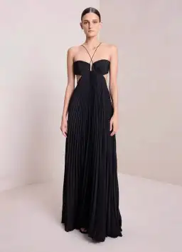 A.L.C Moira Maxi Dress Black Size AU 8 for rent on The Volte - image 1