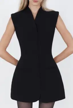 Capsule Wardrobe Cross Mini Dress Size 12 for rent on The Volte - image 3