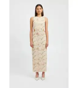 Kookai Nala Maxi Dress Multi Size AU 12