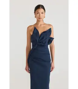 Tojha Zimran Maxi Dress in Navy Size AU 12 for rent on The Volte - image 2