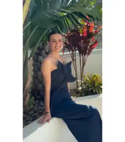 Tojha Zimran Maxi Dress in Navy Size AU 12 for rent on The Volte - image 10