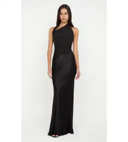 Bec + Bridge Ida Halter Maxi Dress Black Size 8 for rent on The Volte - image 1