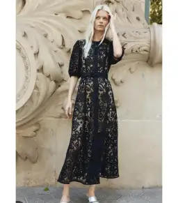 Zoe Kratzmann Lyric Midi Dress Black Size 0 / AU 6 for rent on The Volte - image 5