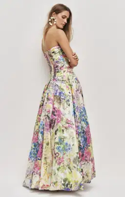 Aje Dahlia Gown Lavandula Size 14 for rent on The Volte - image 2