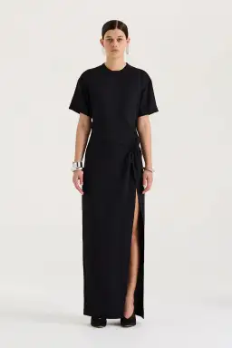 HENNE Avila Maxi Dress Black Size 10 for rent on The Volte - image 1