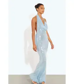 Rat & Boa Anais Maxi Dress in Cornflower Blue Size Medium / AU 10 for rent on The Volte - image 2