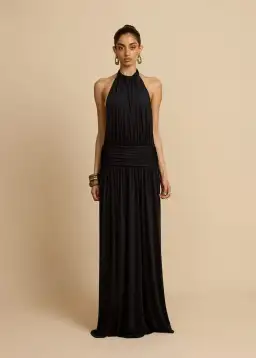 Arcina Ori Santina Maxi Dress Black Size M / AU 10