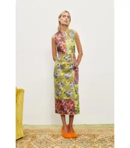 Alémais Adriana Jacquard Midi Gown Multi Size AU 14 for rent on The Volte - image 1