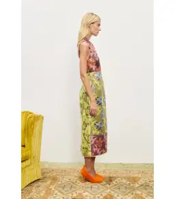 Alémais Adriana Jacquard Midi Gown Multi Size AU 10 for rent on The Volte - image 2