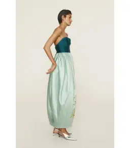 Alémais Alémais Anita Maxi Gown Green Size AU 8 for rent on The Volte - image 3