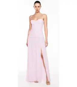 Manning Cartell Double Time Pleat Maxi Dress Hydrangea Size AU 4 for rent on The Volte - image 1