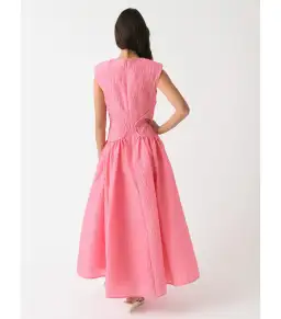 Rachel Gilbert Celia Midi Dress in Orchid Size AU 12 for rent on The Volte - image 3