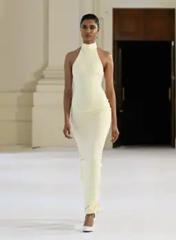 Effie Kats Rhi Gown - Lemon Size S for rent on The Volte - image 1