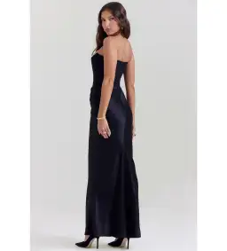 House of CB Persephone Corset Dress Black Size 8  for rent on The Volte - image 2