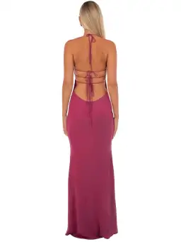 I Am Delilah Delilah Maxi Dress Wine Size 8 / S for rent on The Volte - image 3