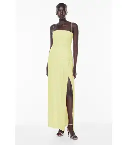 Manning Cartell Royal Debut Maxi Dress in Lemon Yellow Size AU 12  for rent on The Volte - image 1