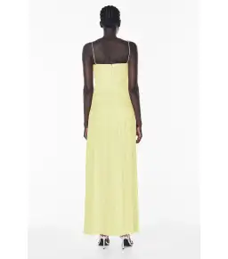 Manning Cartell Royal Debut Maxi Dress in Lemon Yellow Size AU 12  for rent on The Volte - image 3