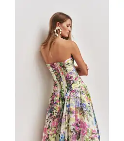 Aje Dahlia Maxi Gown in Lavandula Size 14 for rent on The Volte - image 4