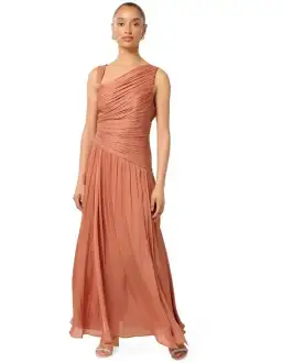 Forever New Nya Petite Asymmetrical Maxi Dress Size 16 for rent on The Volte - image 1