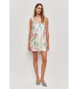 Aje Dahlia Mini Dress Lavandula Size 12 for rent on The Volte - image 2