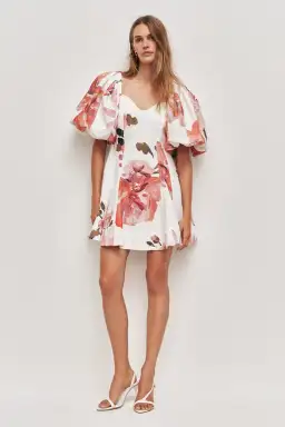 AJE Moderna Mini Dress Size 10 Rosa bold ivory for rent on The Volte - image 3