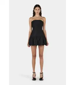 Hansen and Gretel Alaska Mini Dress Black Size M / AU 10 for rent on The Volte - image 1