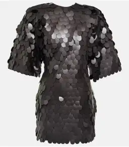 Rotate By Birger Christensen Sequined Mini Dress Black Size S / AU 8 for rent on The Volte - image 5