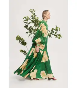 Alémais Sage Silk Gown Green Size S / AU 8 for rent on The Volte - image 2