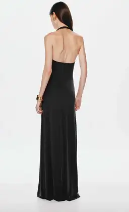 Misha JENNIFER CUPRO DRESS Black, size XS for rent on The Volte - image 3